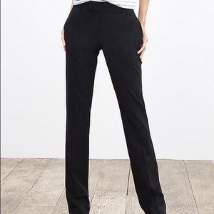 Black Dress Pants with Small Flare